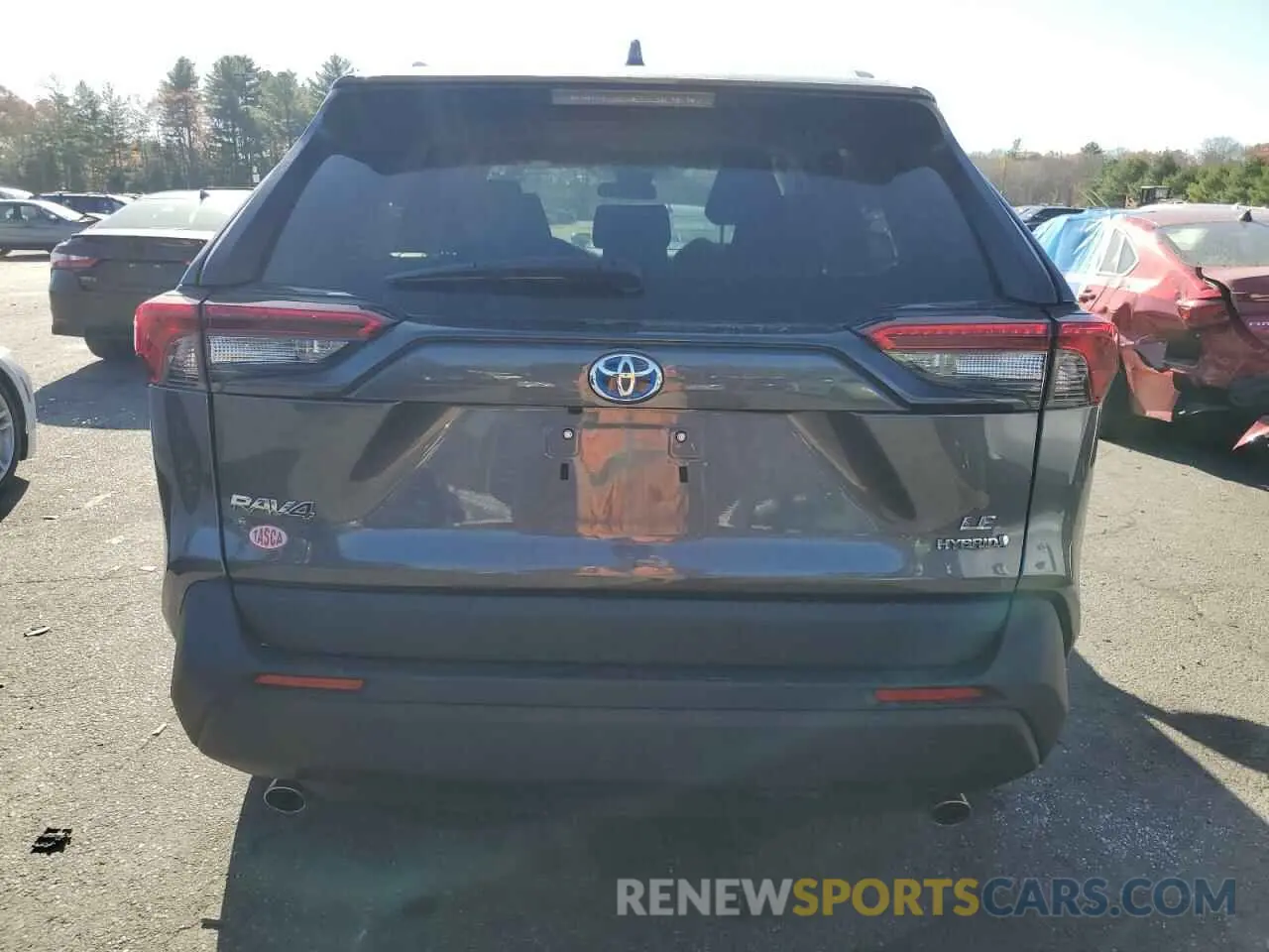 6 fotografías del automóvil dañado 4T3MWRFV4MU035035 TOYOTA RAV4 2021