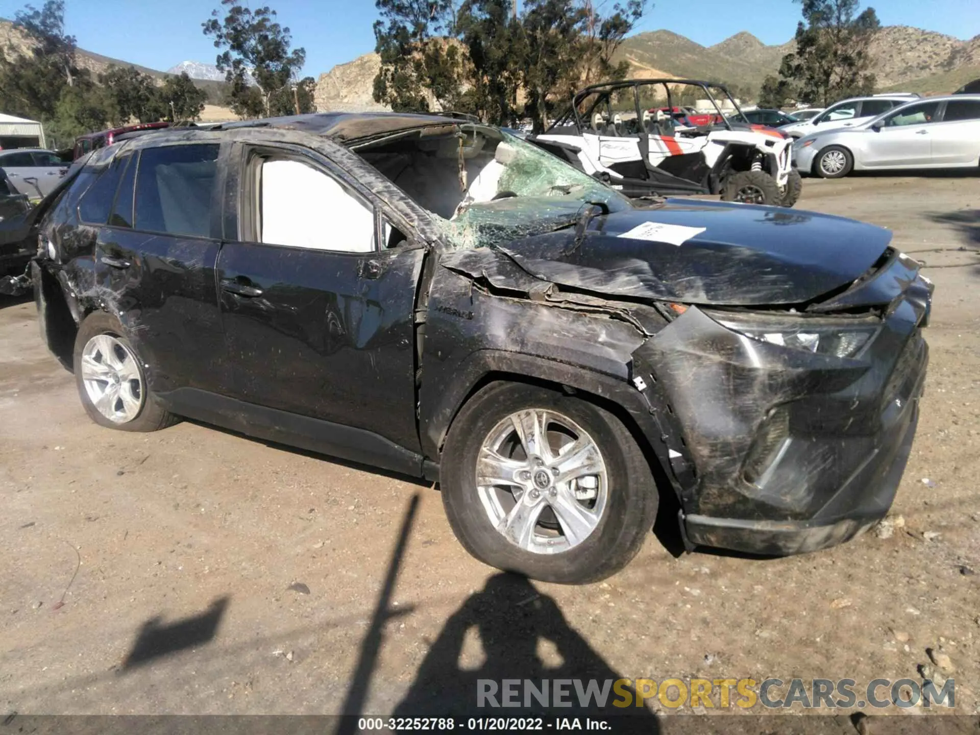 1 fotografías del automóvil dañado 4T3MWRFV5MU039854 TOYOTA RAV4 2021