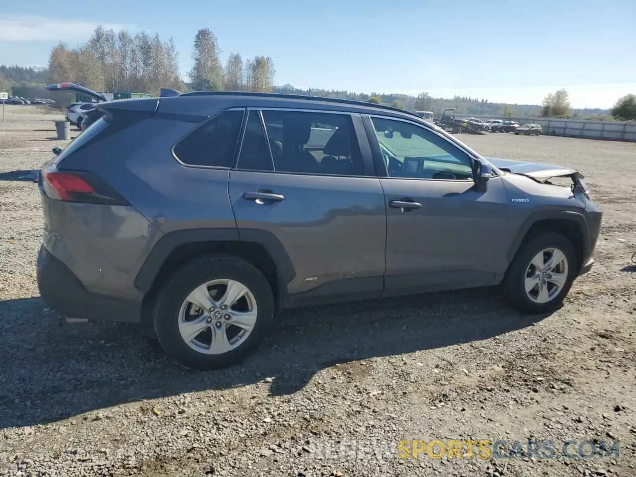 3 fotografías del automóvil dañado 4T3MWRFV6MU035201 TOYOTA RAV4 2021