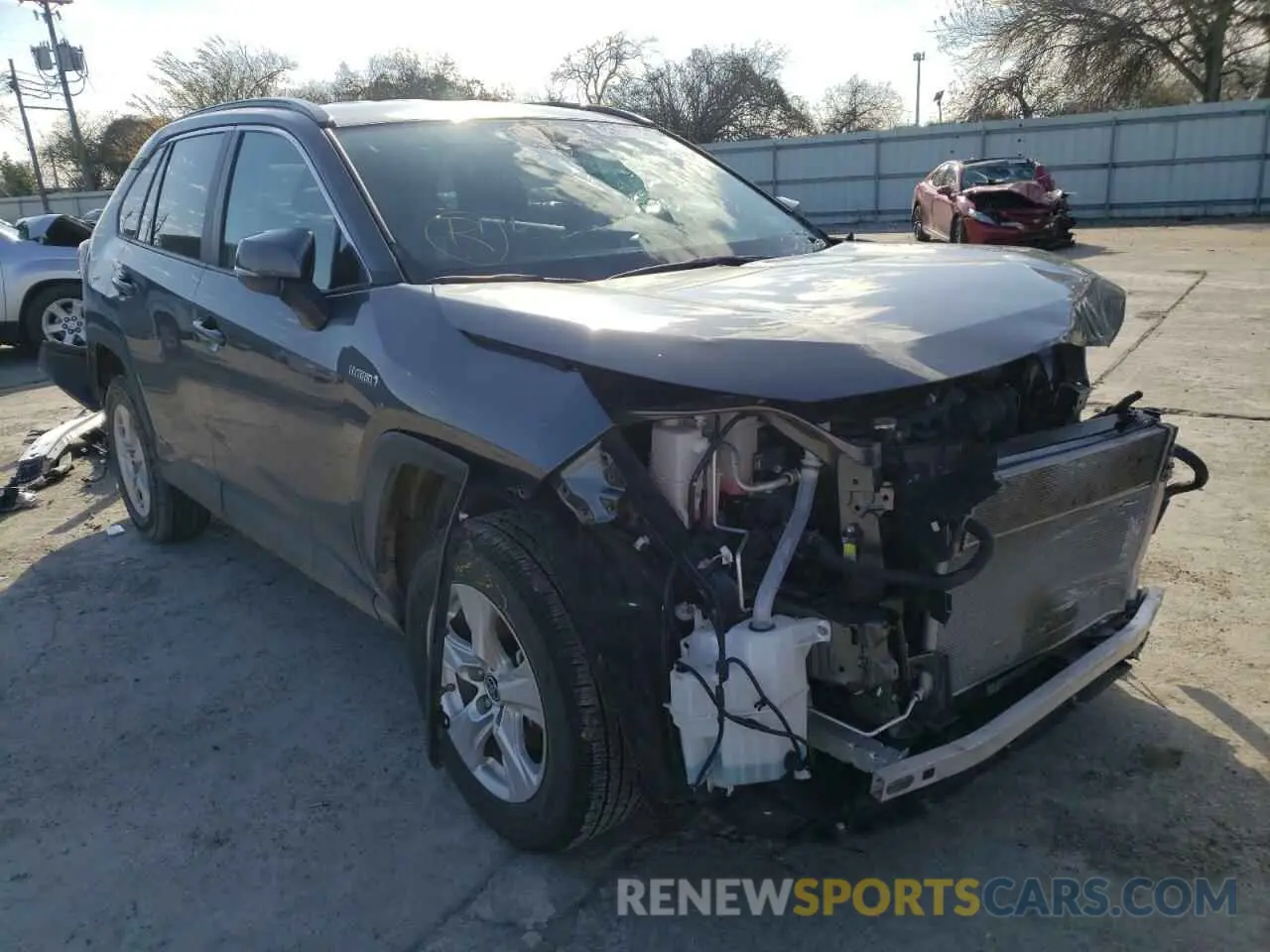 1 fotografías del automóvil dañado 4T3MWRFV7MU019413 TOYOTA RAV4 2021