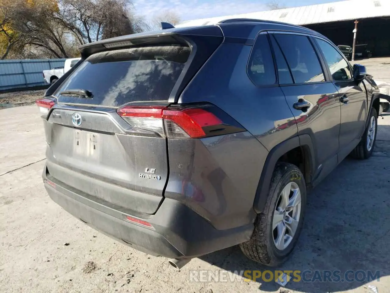 4 fotografías del automóvil dañado 4T3MWRFV7MU019413 TOYOTA RAV4 2021