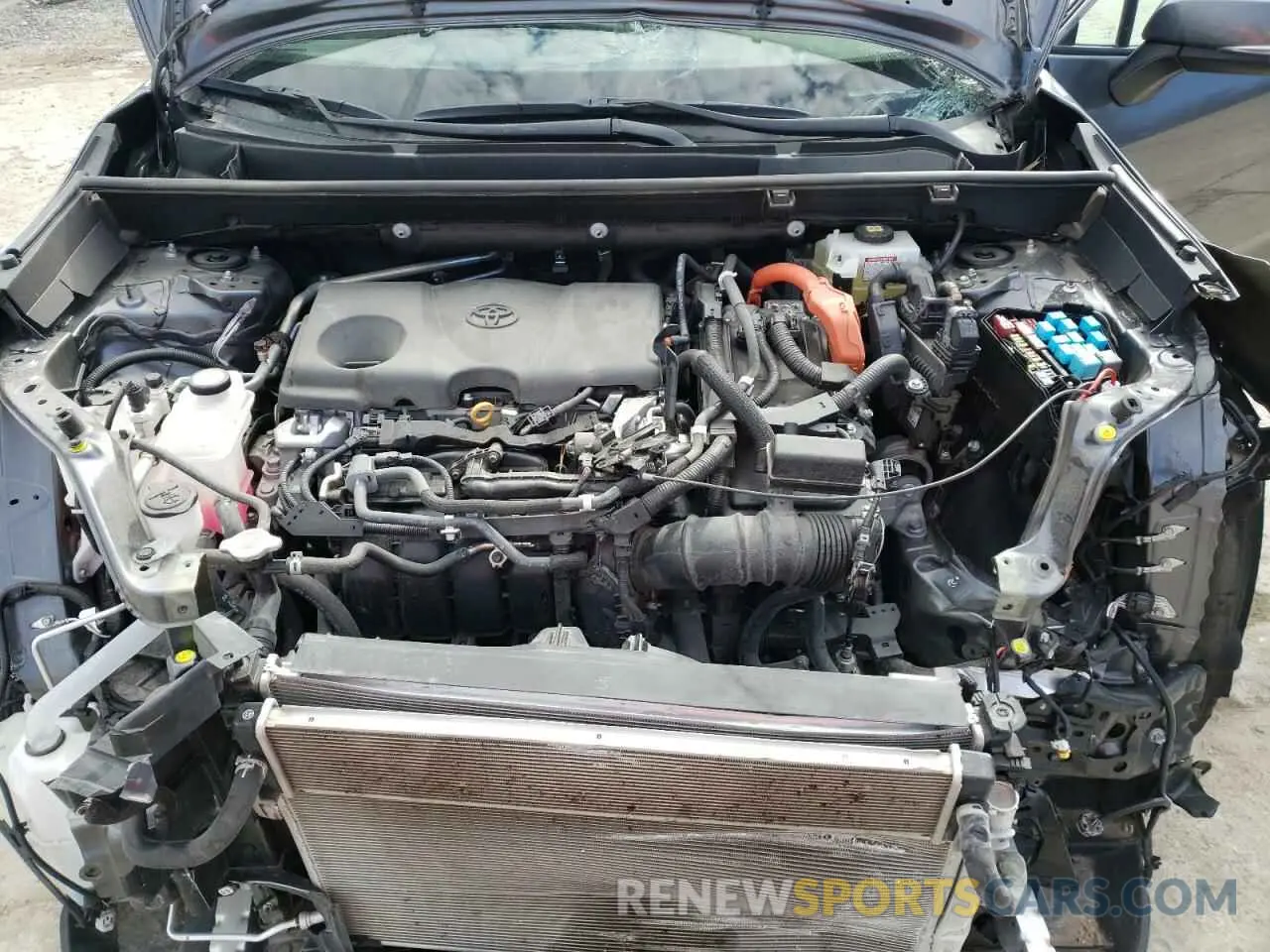 7 fotografías del automóvil dañado 4T3MWRFV7MU019413 TOYOTA RAV4 2021