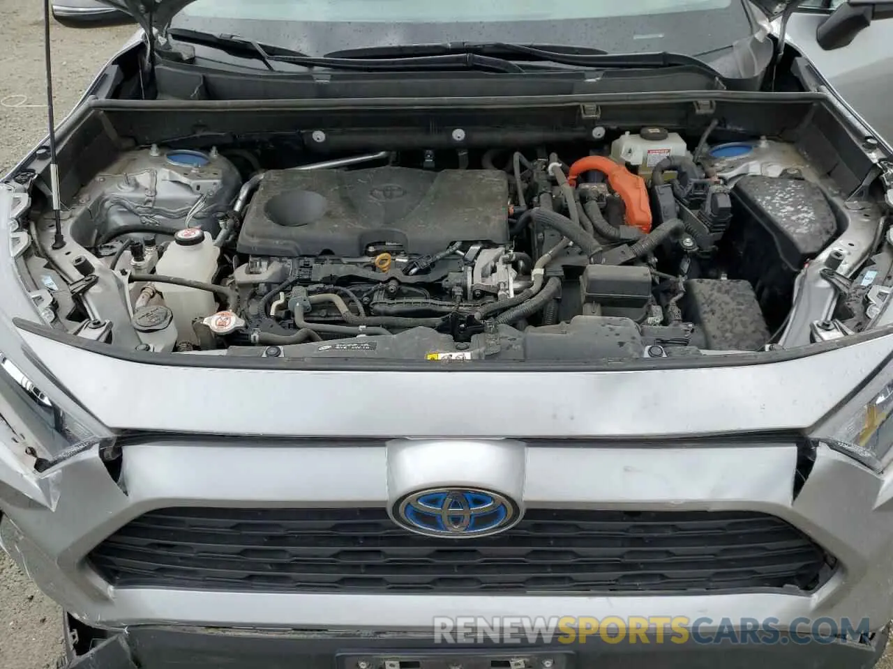 12 fotografías del automóvil dañado 4T3MWRFV8MU020439 TOYOTA RAV4 2021