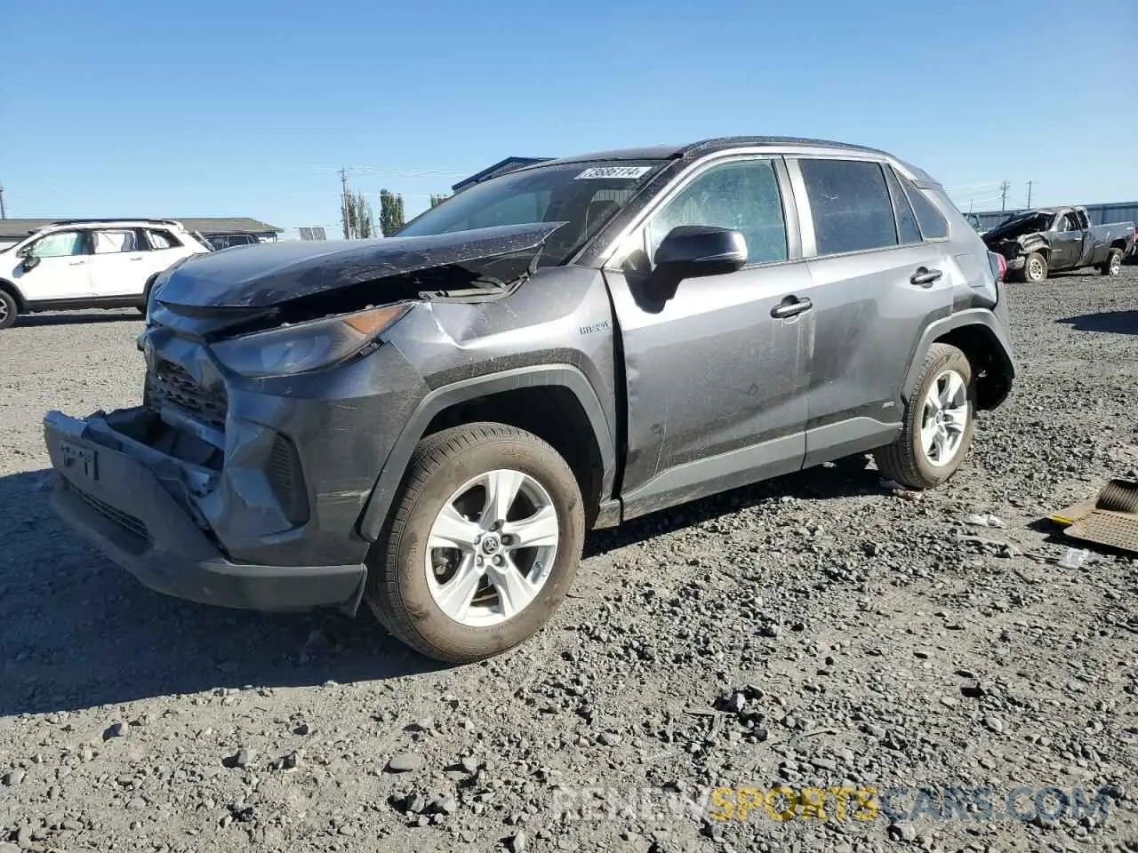 1 fotografías del automóvil dañado 4T3MWRFV8MU036284 TOYOTA RAV4 2021