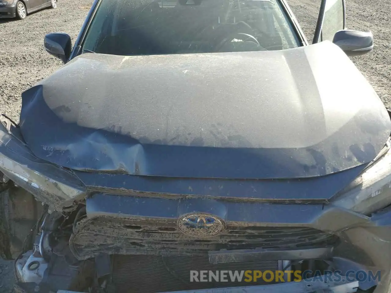 12 fotografías del automóvil dañado 4T3MWRFV8MU036284 TOYOTA RAV4 2021