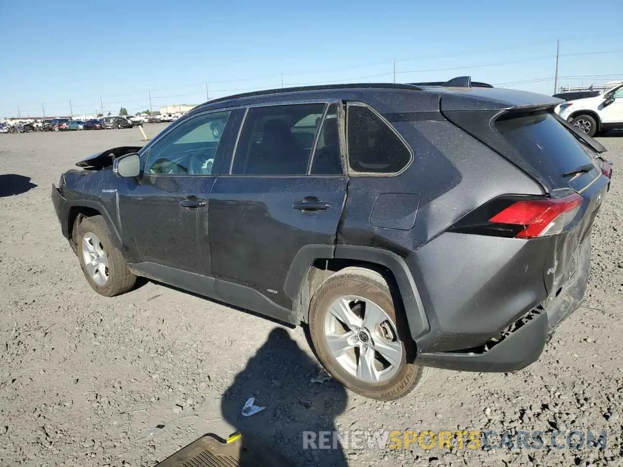2 fotografías del automóvil dañado 4T3MWRFV8MU036284 TOYOTA RAV4 2021