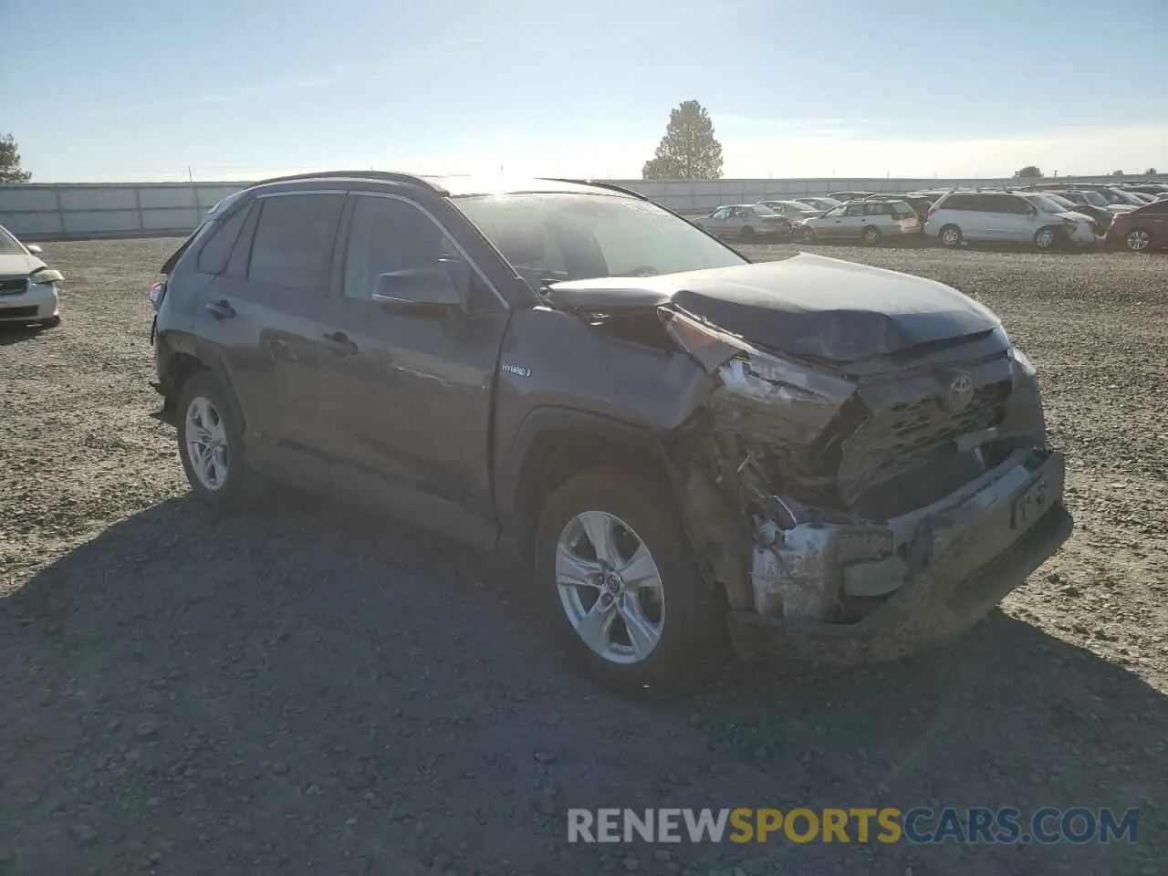 4 fotografías del automóvil dañado 4T3MWRFV8MU036284 TOYOTA RAV4 2021