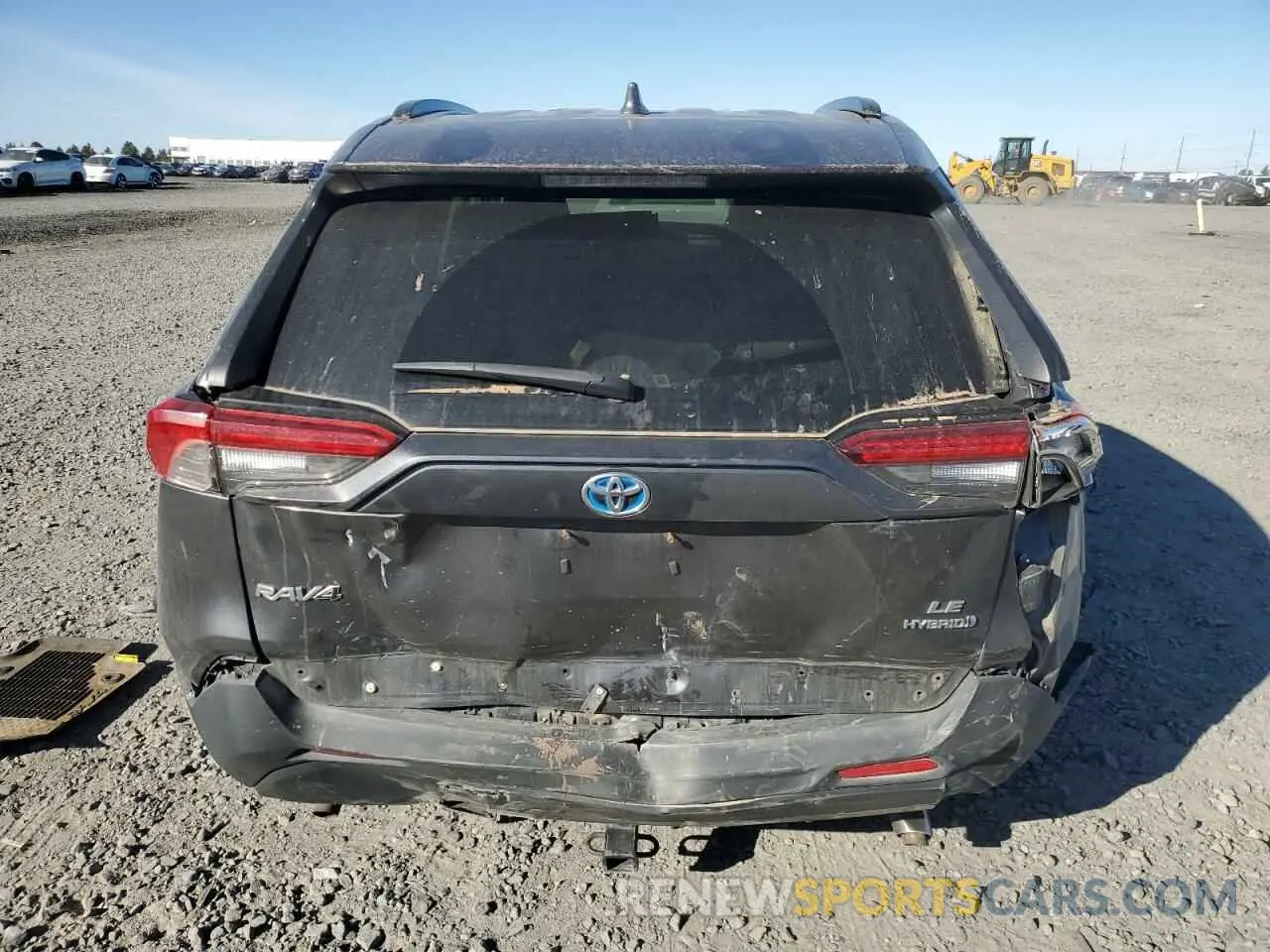 6 fotografías del automóvil dañado 4T3MWRFV8MU036284 TOYOTA RAV4 2021