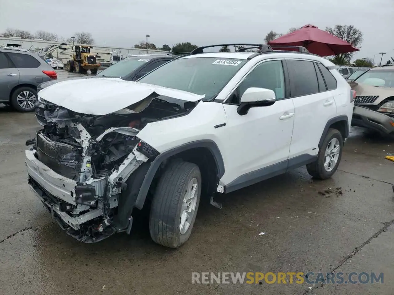 1 fotografías del automóvil dañado 4T3R6RFV4MU014997 TOYOTA RAV4 2021