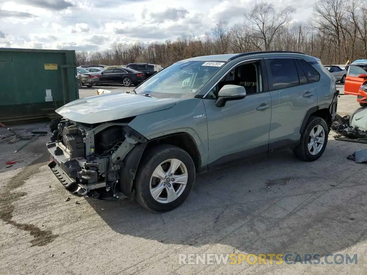 1 fotografías del automóvil dañado 4T3R6RFV5MU014913 TOYOTA RAV4 2021
