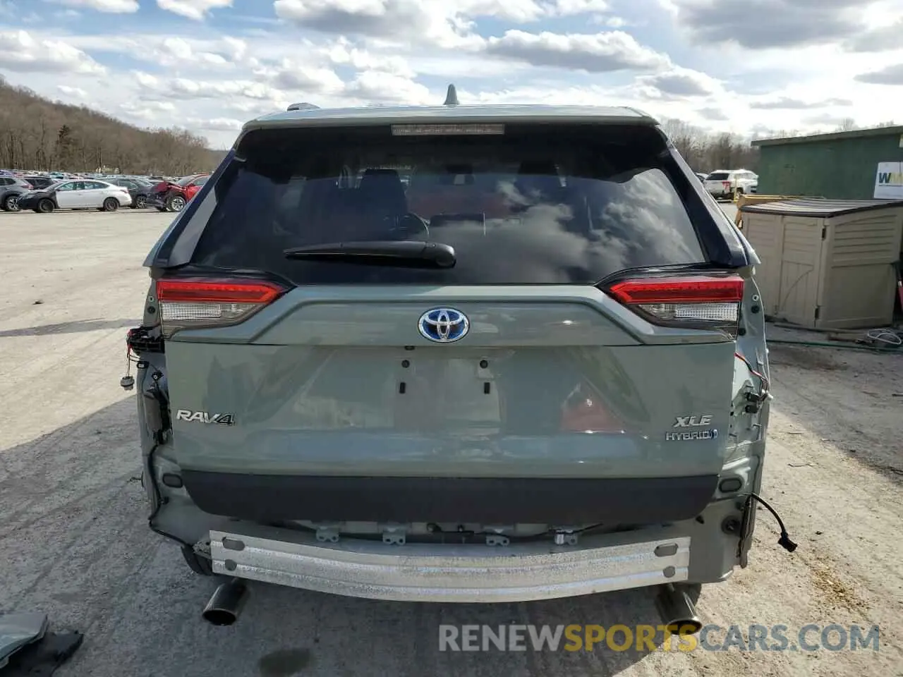 6 fotografías del automóvil dañado 4T3R6RFV5MU014913 TOYOTA RAV4 2021