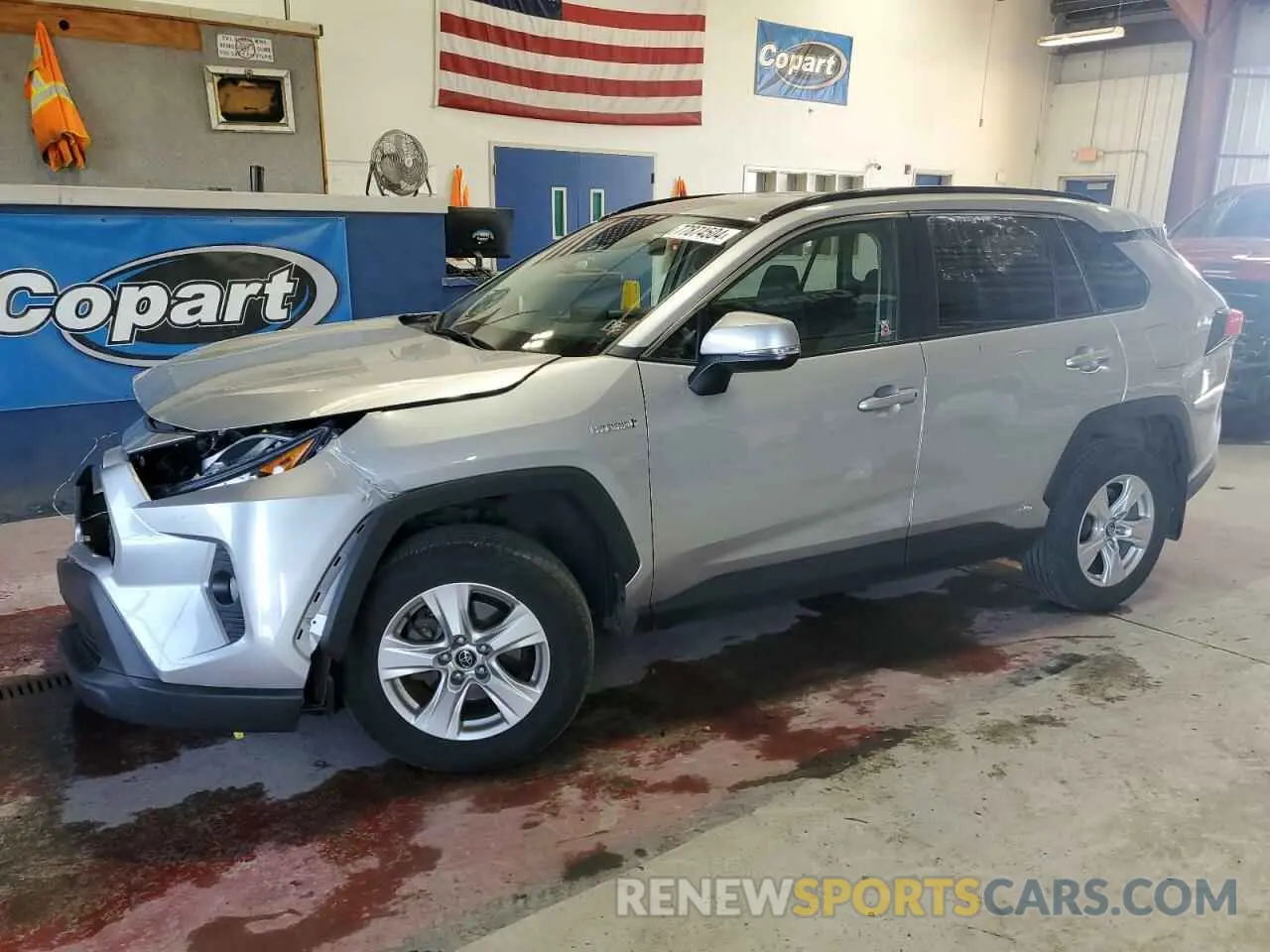 1 fotografías del automóvil dañado 4T3R6RFV7MU006330 TOYOTA RAV4 2021