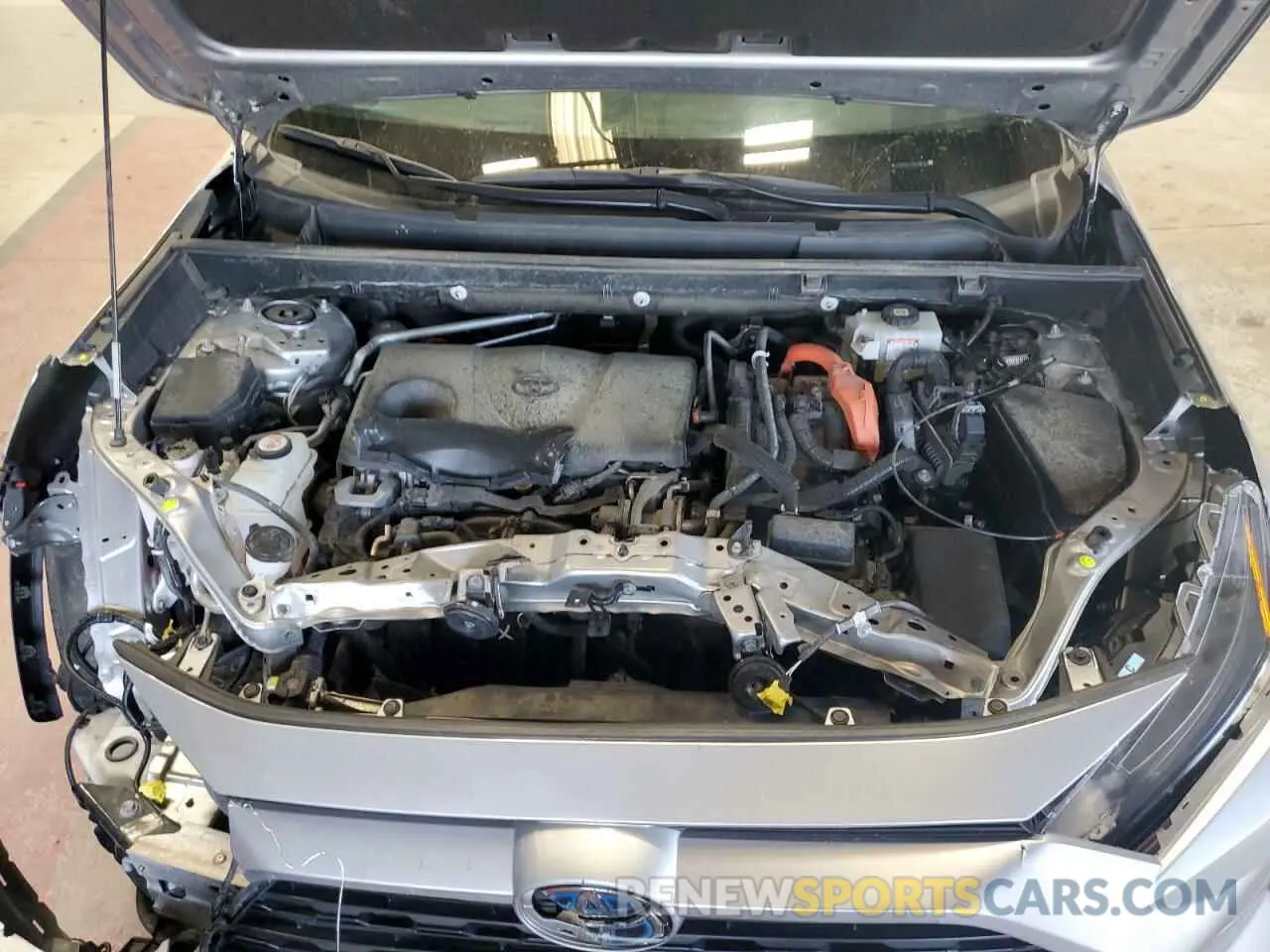 12 fotografías del automóvil dañado 4T3R6RFV7MU006330 TOYOTA RAV4 2021