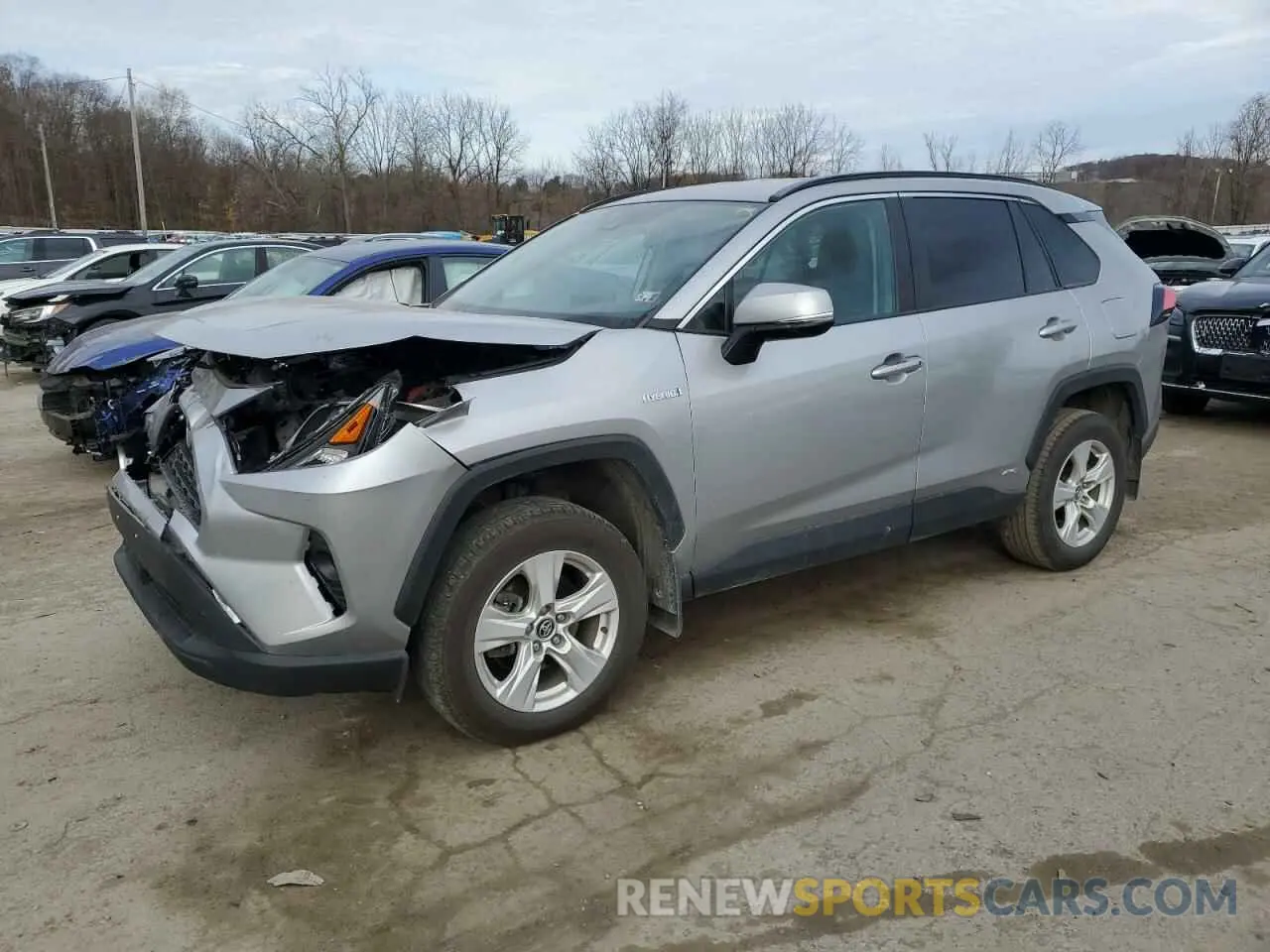1 fotografías del automóvil dañado 4T3R6RFV7MU025234 TOYOTA RAV4 2021