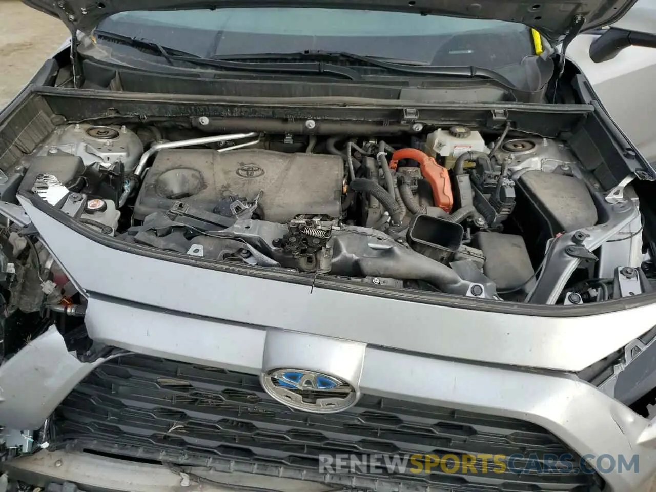 12 fotografías del automóvil dañado 4T3R6RFV7MU025234 TOYOTA RAV4 2021