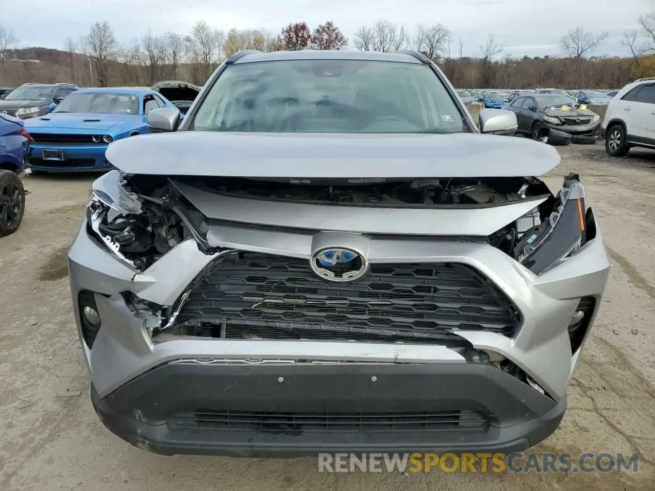 5 fotografías del automóvil dañado 4T3R6RFV7MU025234 TOYOTA RAV4 2021