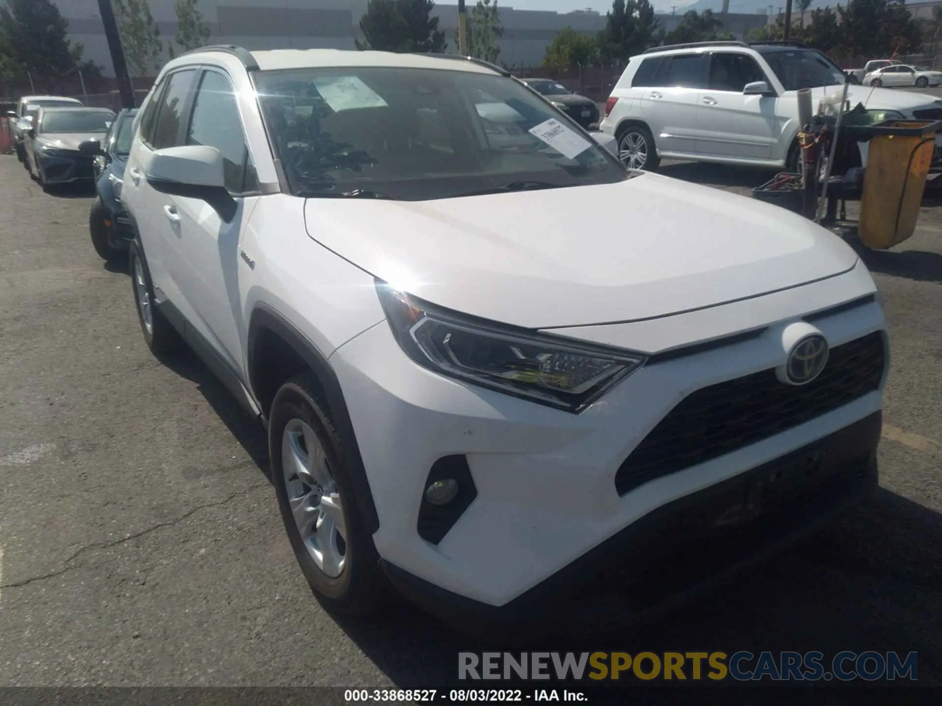 1 fotografías del automóvil dañado 4T3R6RFV8MU022973 TOYOTA RAV4 2021