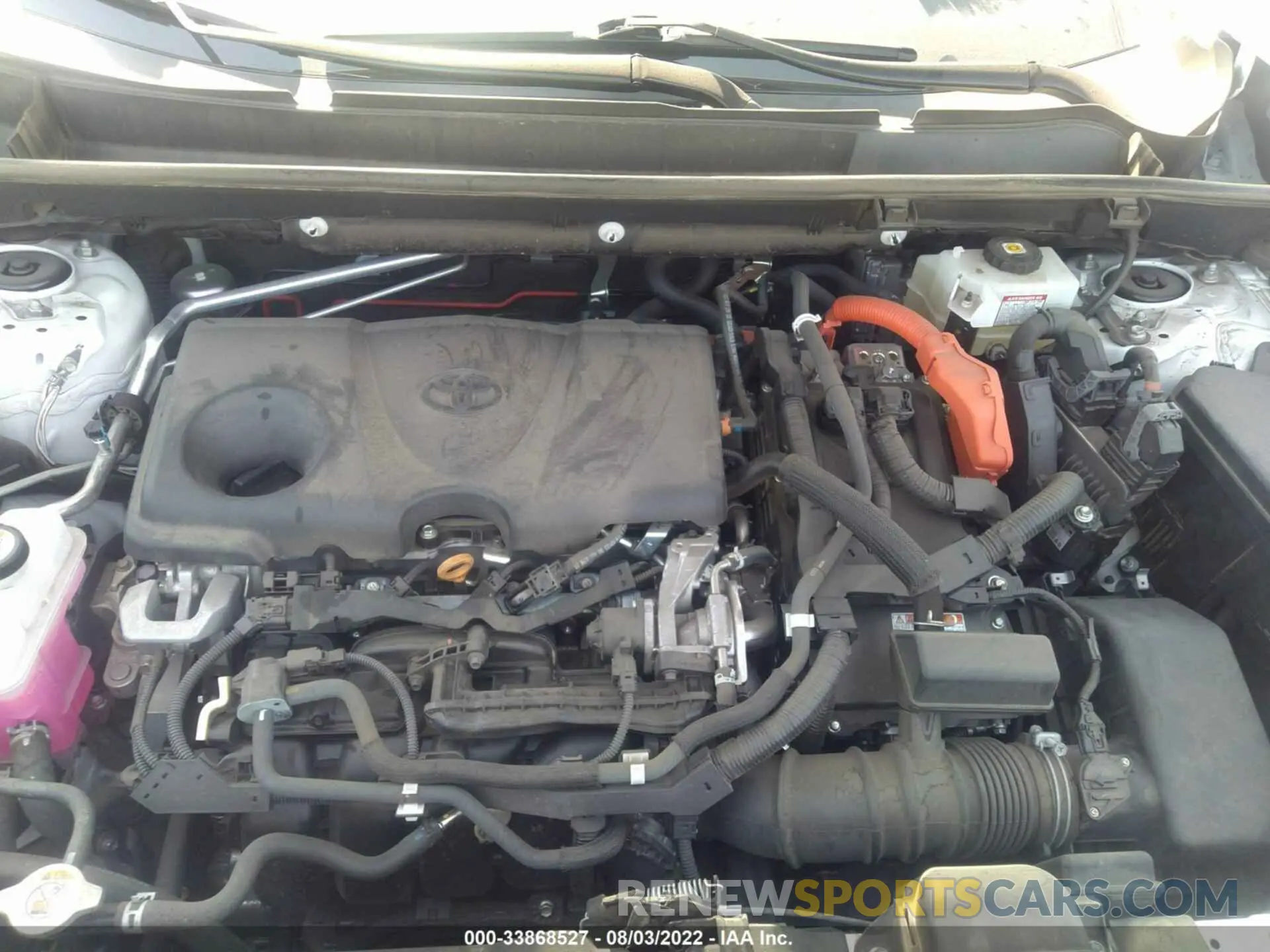 10 fotografías del automóvil dañado 4T3R6RFV8MU022973 TOYOTA RAV4 2021