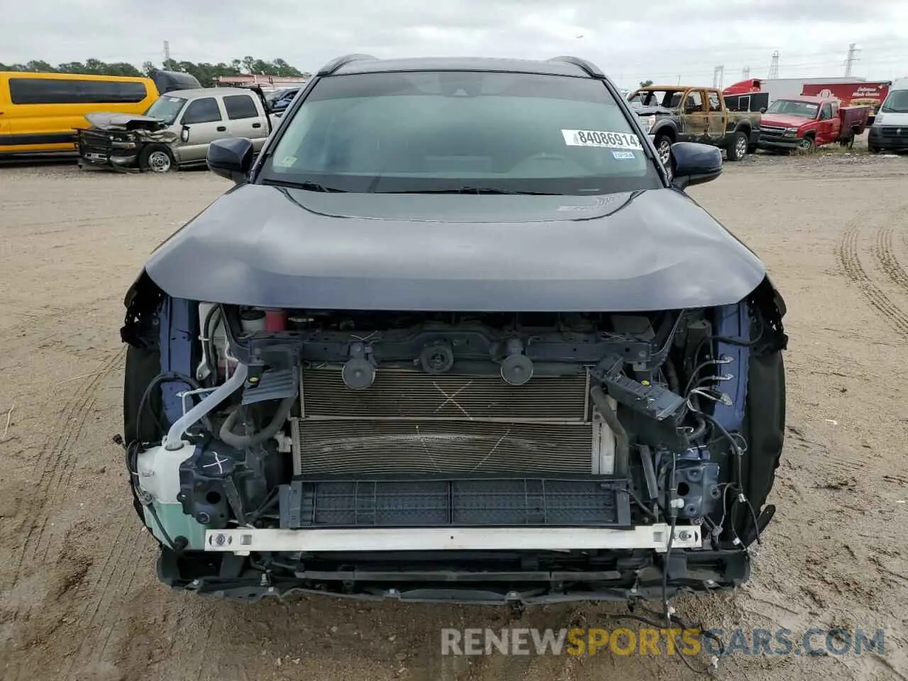 5 fotografías del automóvil dañado 4T3R6RFVXMU013949 TOYOTA RAV4 2021