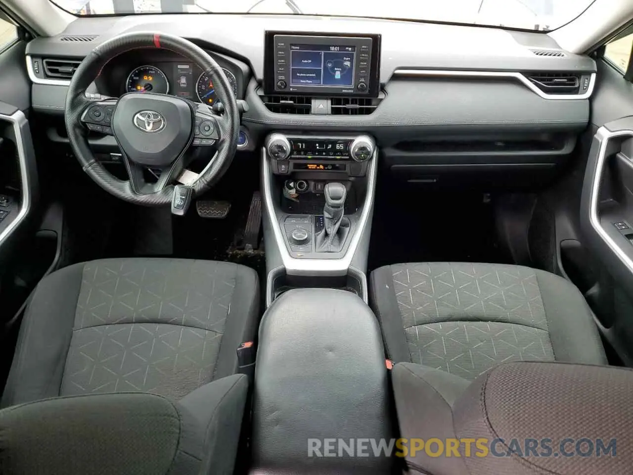 8 fotografías del automóvil dañado 4T3R6RFVXMU013949 TOYOTA RAV4 2021