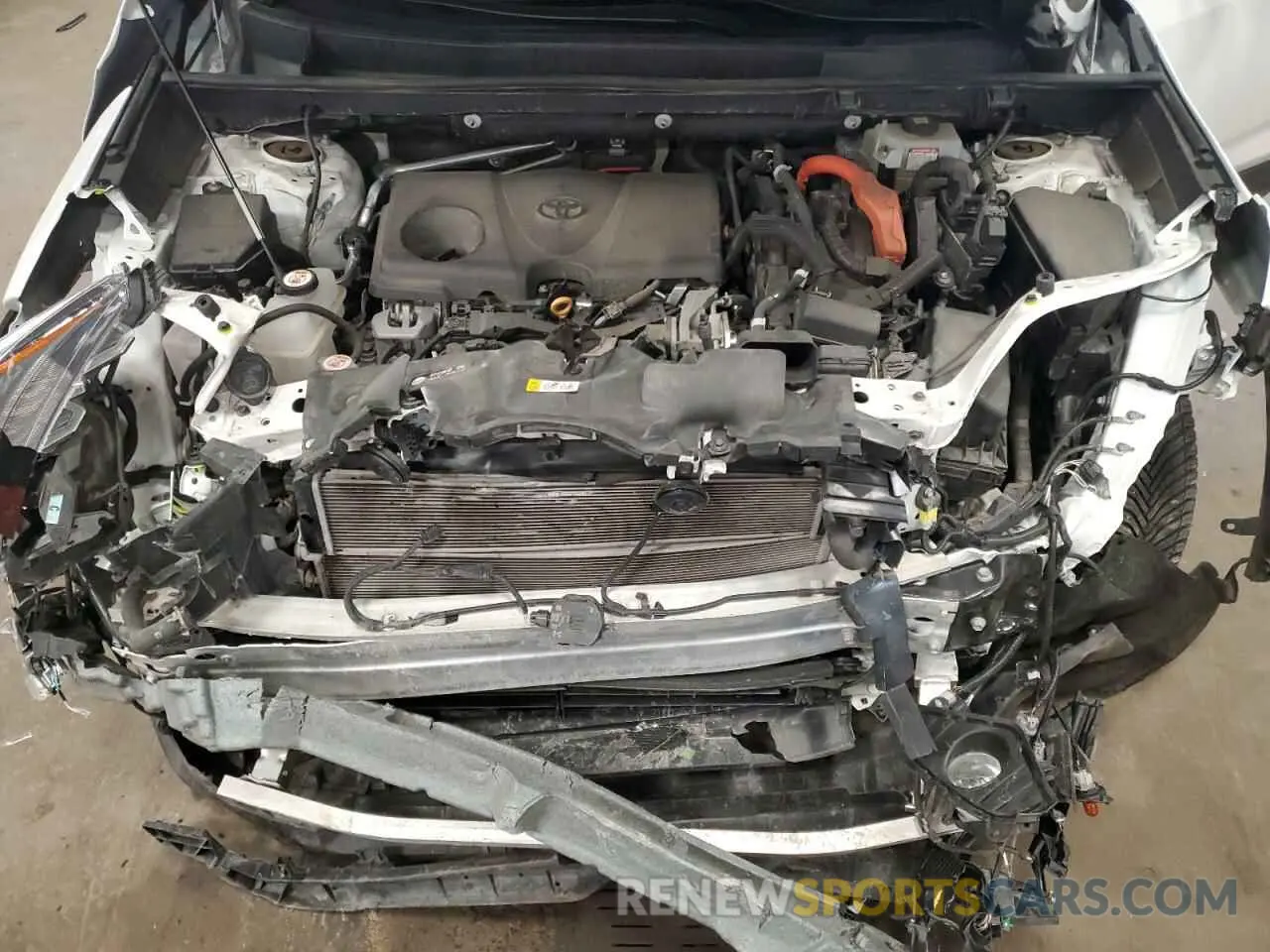 12 fotografías del automóvil dañado 4T3R6RFVXMU016236 TOYOTA RAV4 2021