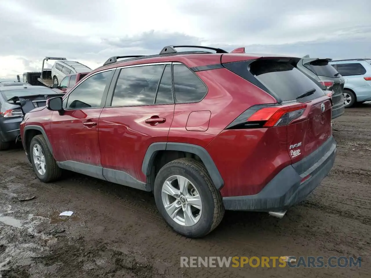 2 fotografías del automóvil dañado 4T3RWRFV0MU021686 TOYOTA RAV4 2021