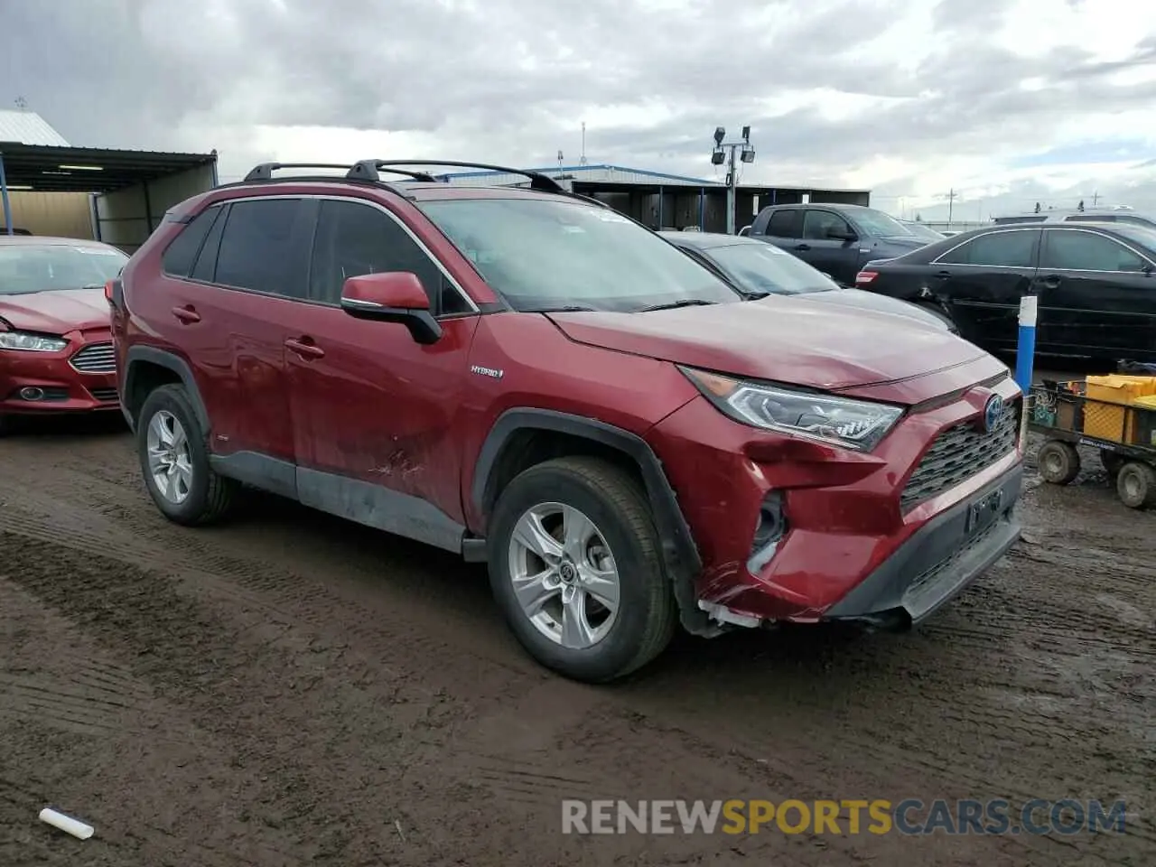 4 fotografías del automóvil dañado 4T3RWRFV0MU021686 TOYOTA RAV4 2021