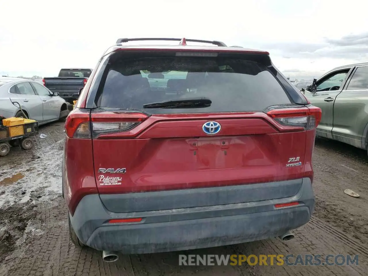 6 fotografías del automóvil dañado 4T3RWRFV0MU021686 TOYOTA RAV4 2021