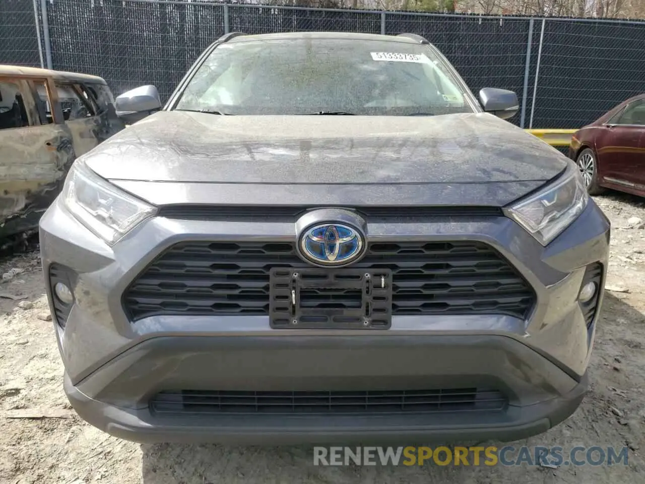 5 fotografías del automóvil dañado 4T3RWRFV2MU030549 TOYOTA RAV4 2021