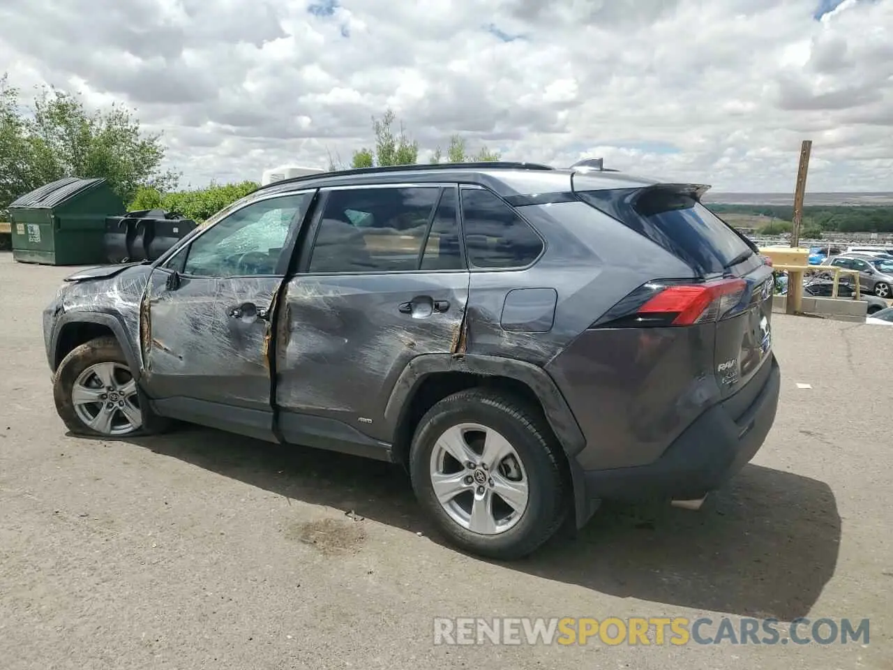 2 fotografías del automóvil dañado 4T3RWRFV4MU018354 TOYOTA RAV4 2021