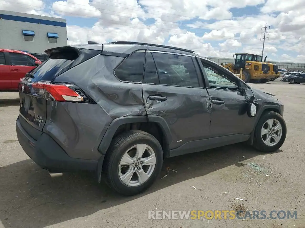 3 fotografías del automóvil dañado 4T3RWRFV4MU018354 TOYOTA RAV4 2021