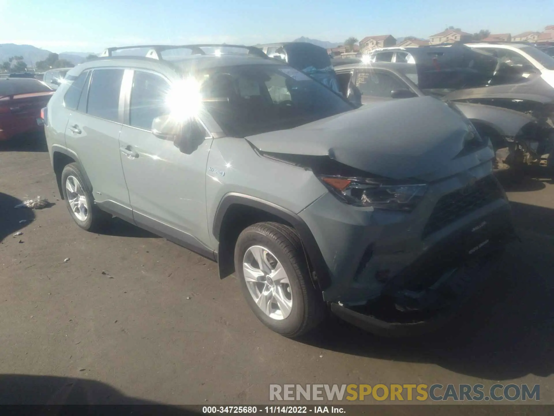 1 fotografías del automóvil dañado 4T3RWRFV4MU035638 TOYOTA RAV4 2021