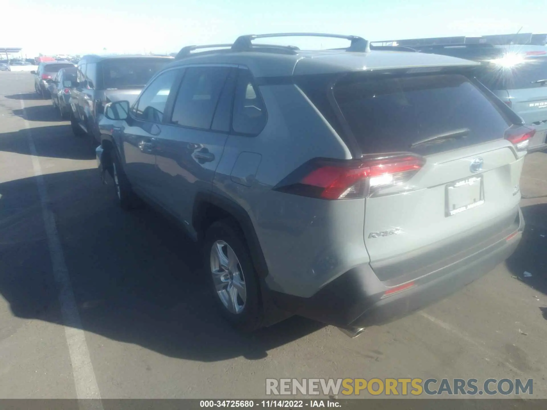 3 fotografías del automóvil dañado 4T3RWRFV4MU035638 TOYOTA RAV4 2021
