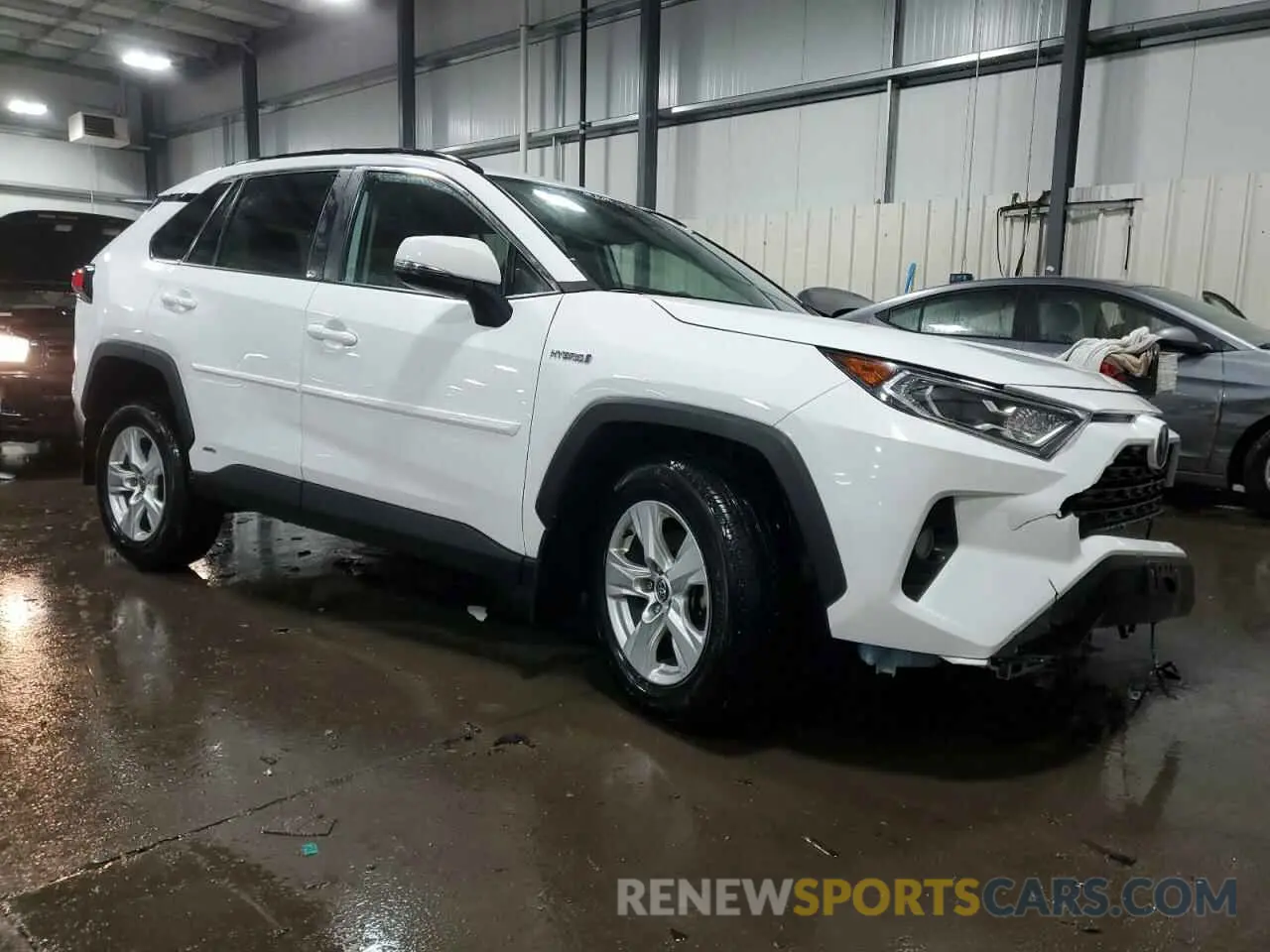 4 fotografías del automóvil dañado 4T3RWRFV4MU036563 TOYOTA RAV4 2021