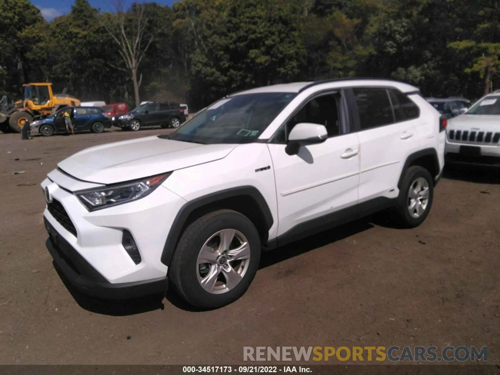 2 fotografías del automóvil dañado 4T3RWRFV4MU042945 TOYOTA RAV4 2021