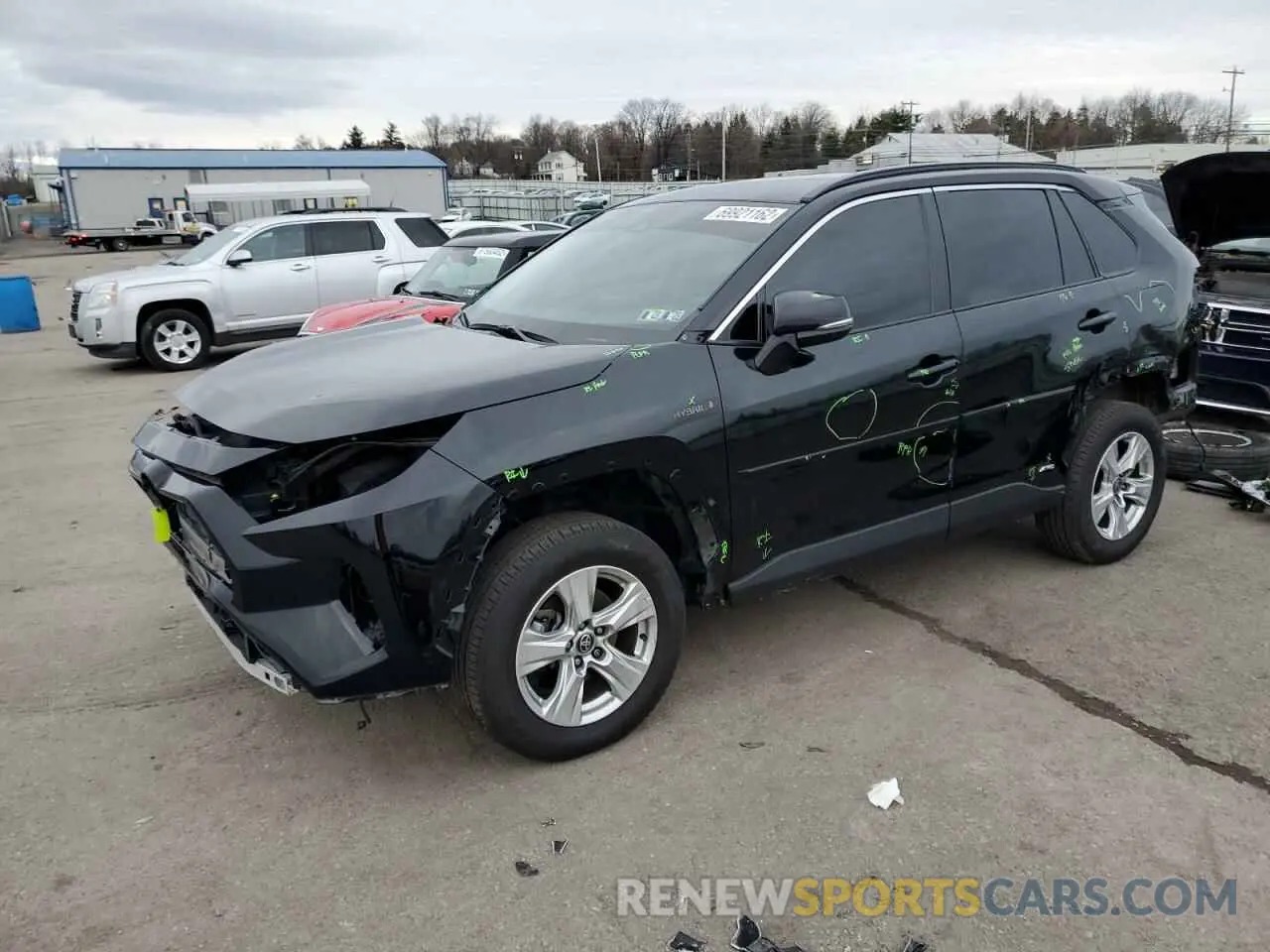 1 fotografías del automóvil dañado 4T3RWRFV5MU025698 TOYOTA RAV4 2021