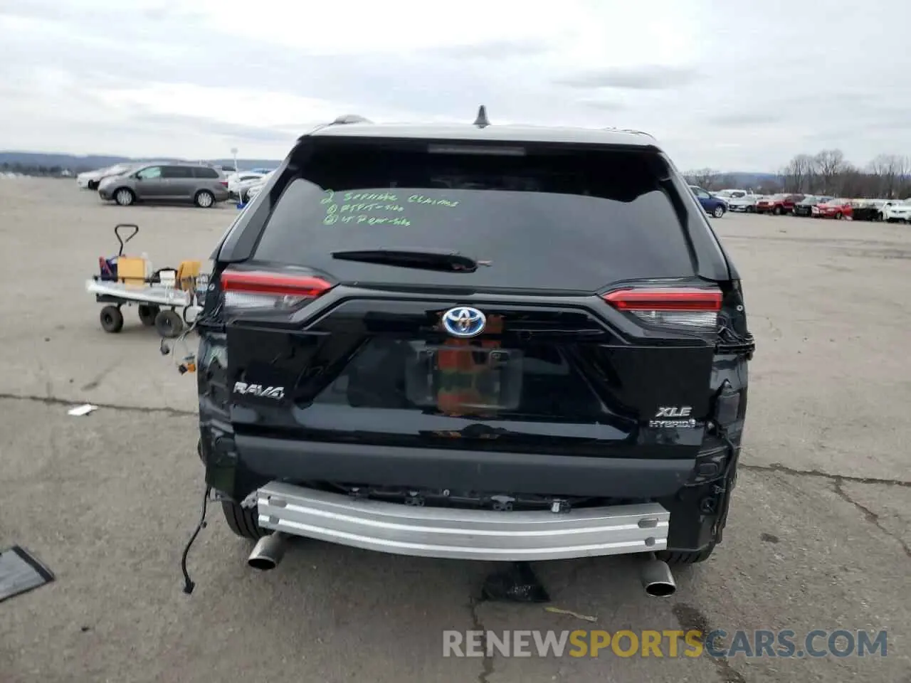 6 fotografías del automóvil dañado 4T3RWRFV5MU025698 TOYOTA RAV4 2021