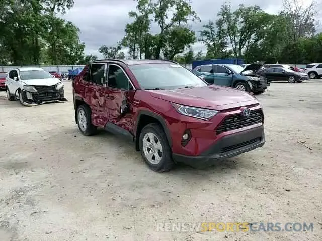 11 fotografías del automóvil dañado 4T3RWRFV5MU036006 TOYOTA RAV4 2021