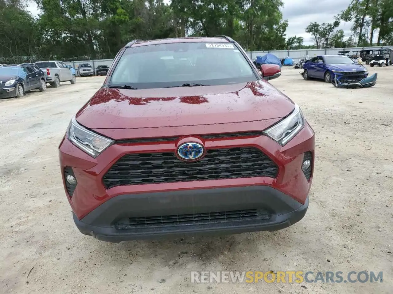 5 fotografías del automóvil dañado 4T3RWRFV5MU036006 TOYOTA RAV4 2021