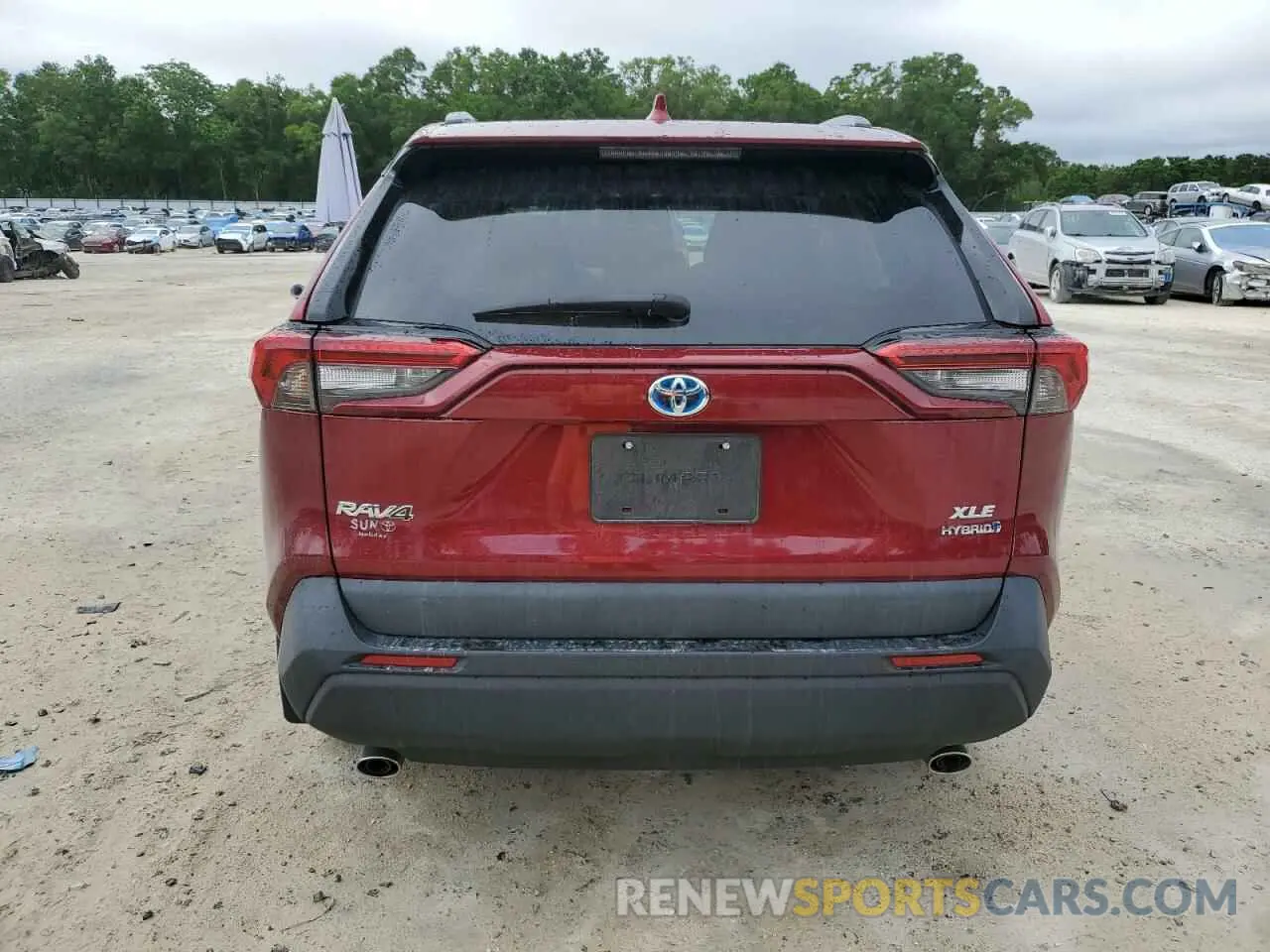6 fotografías del automóvil dañado 4T3RWRFV5MU036006 TOYOTA RAV4 2021