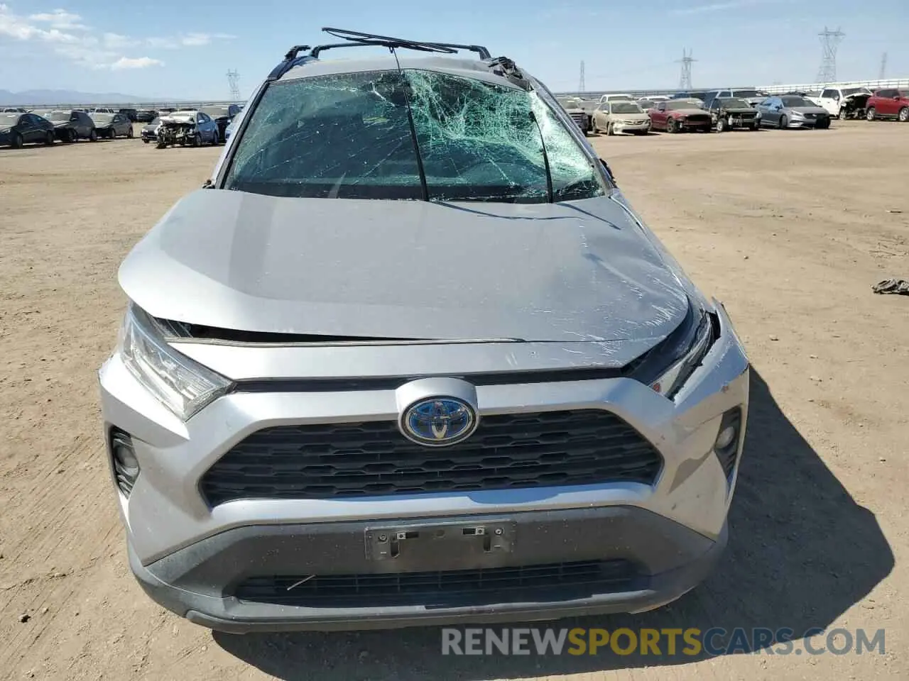 5 fotografías del automóvil dañado 4T3RWRFV5MU036054 TOYOTA RAV4 2021