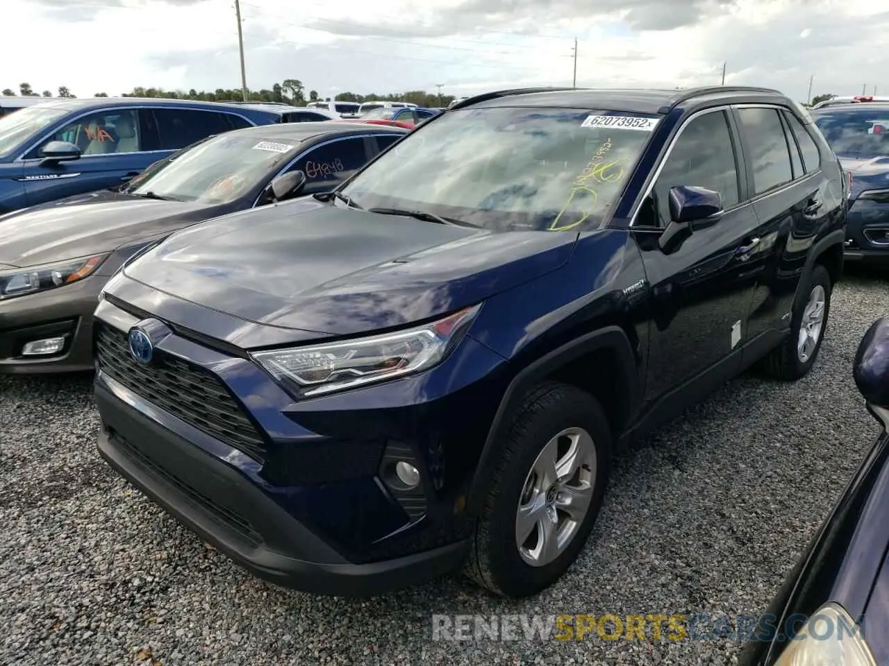 2 fotografías del automóvil dañado 4T3RWRFV5MU049726 TOYOTA RAV4 2021