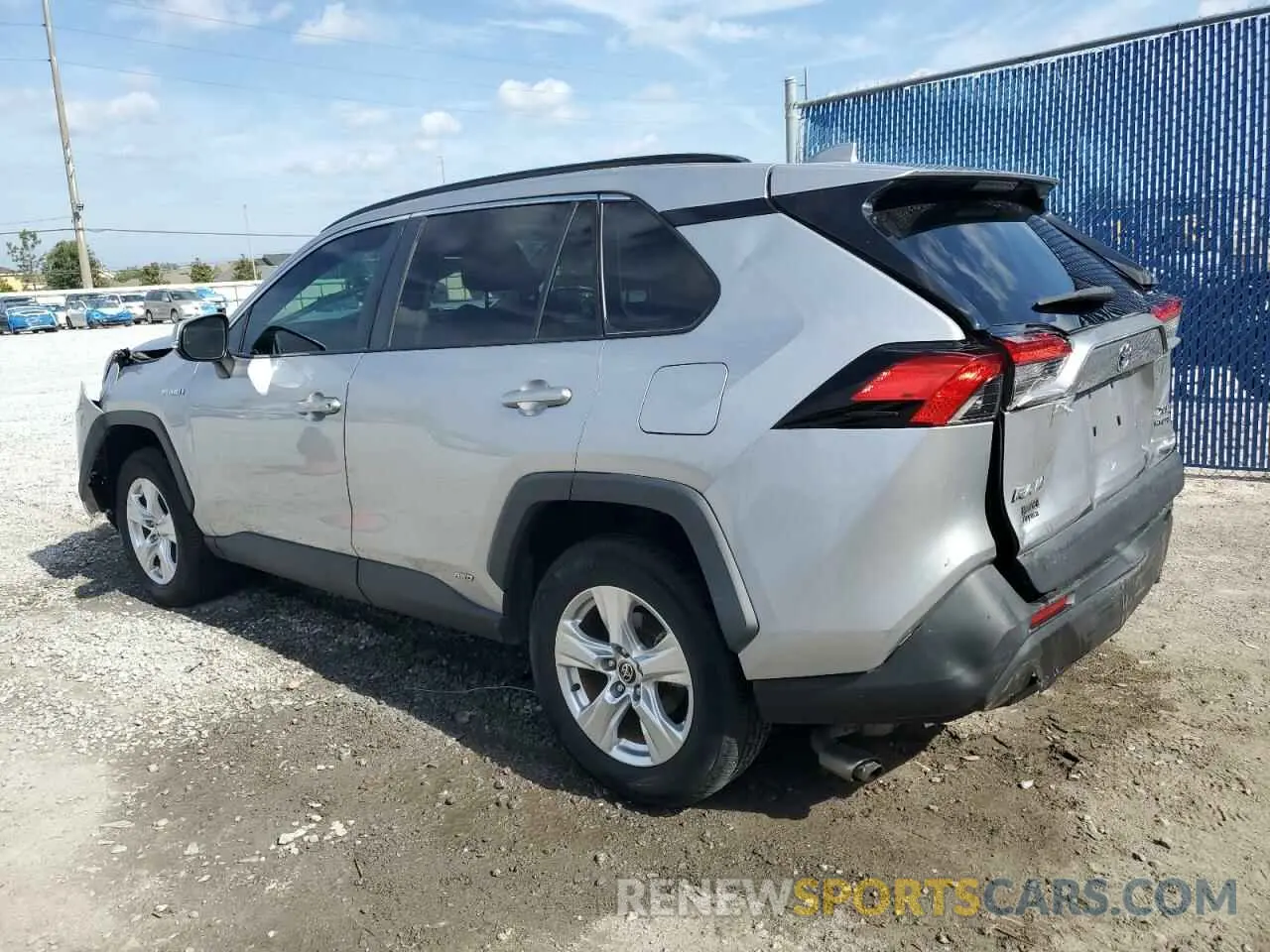 2 fotografías del automóvil dañado 4T3RWRFV6MU016752 TOYOTA RAV4 2021