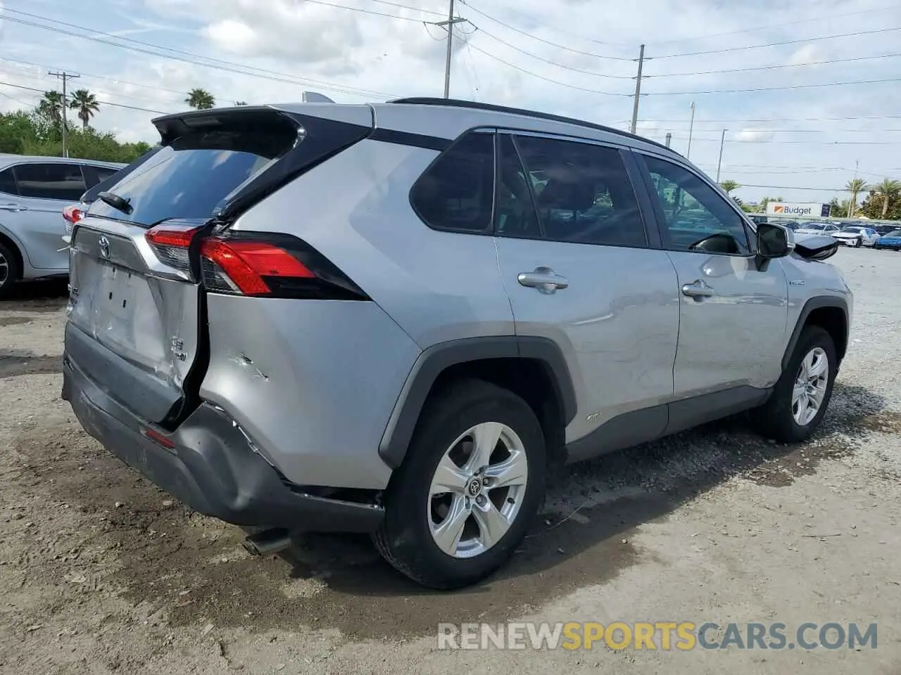 3 fotografías del automóvil dañado 4T3RWRFV6MU016752 TOYOTA RAV4 2021