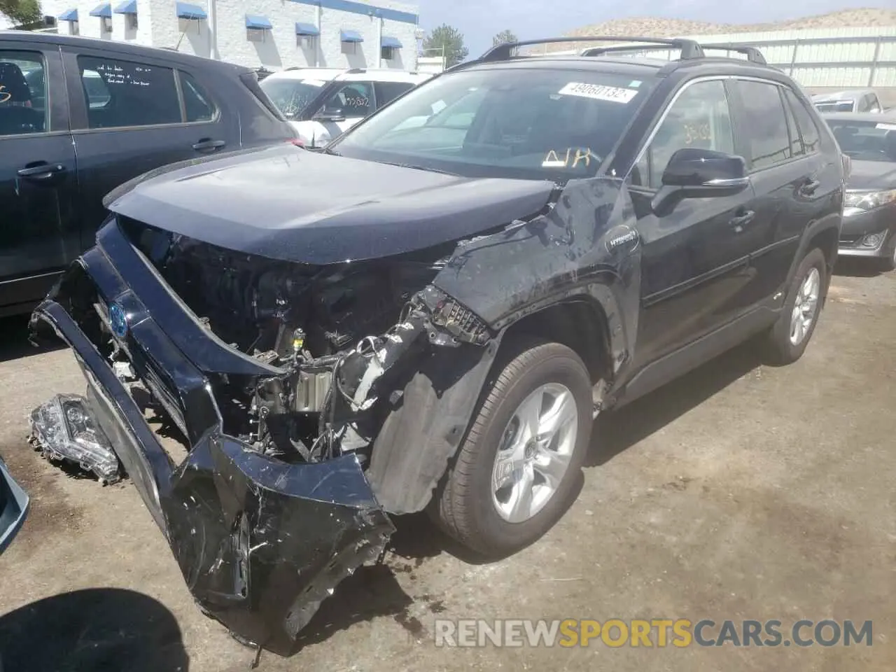 2 fotografías del automóvil dañado 4T3RWRFV6MU022762 TOYOTA RAV4 2021
