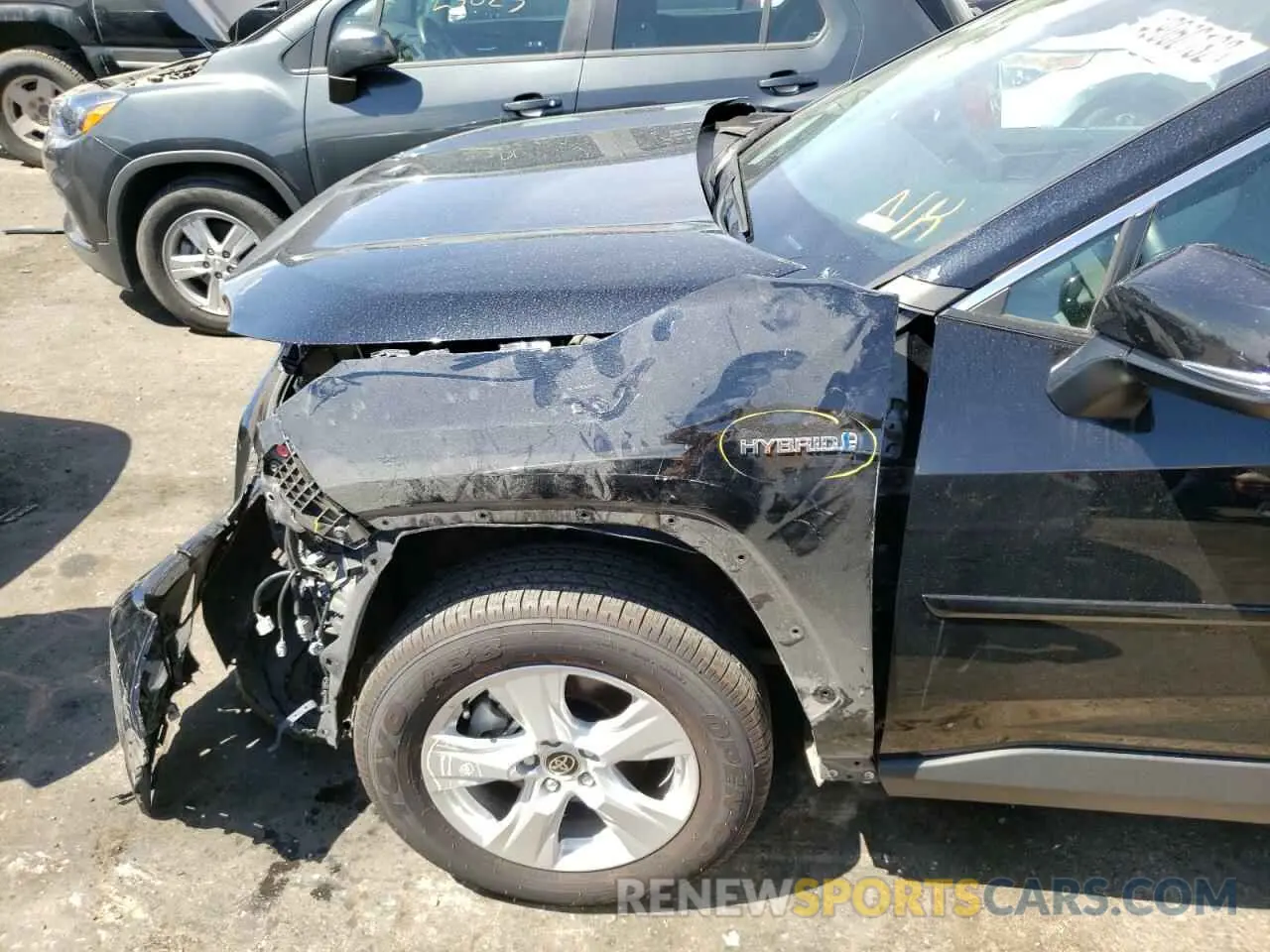 9 fotografías del automóvil dañado 4T3RWRFV6MU022762 TOYOTA RAV4 2021