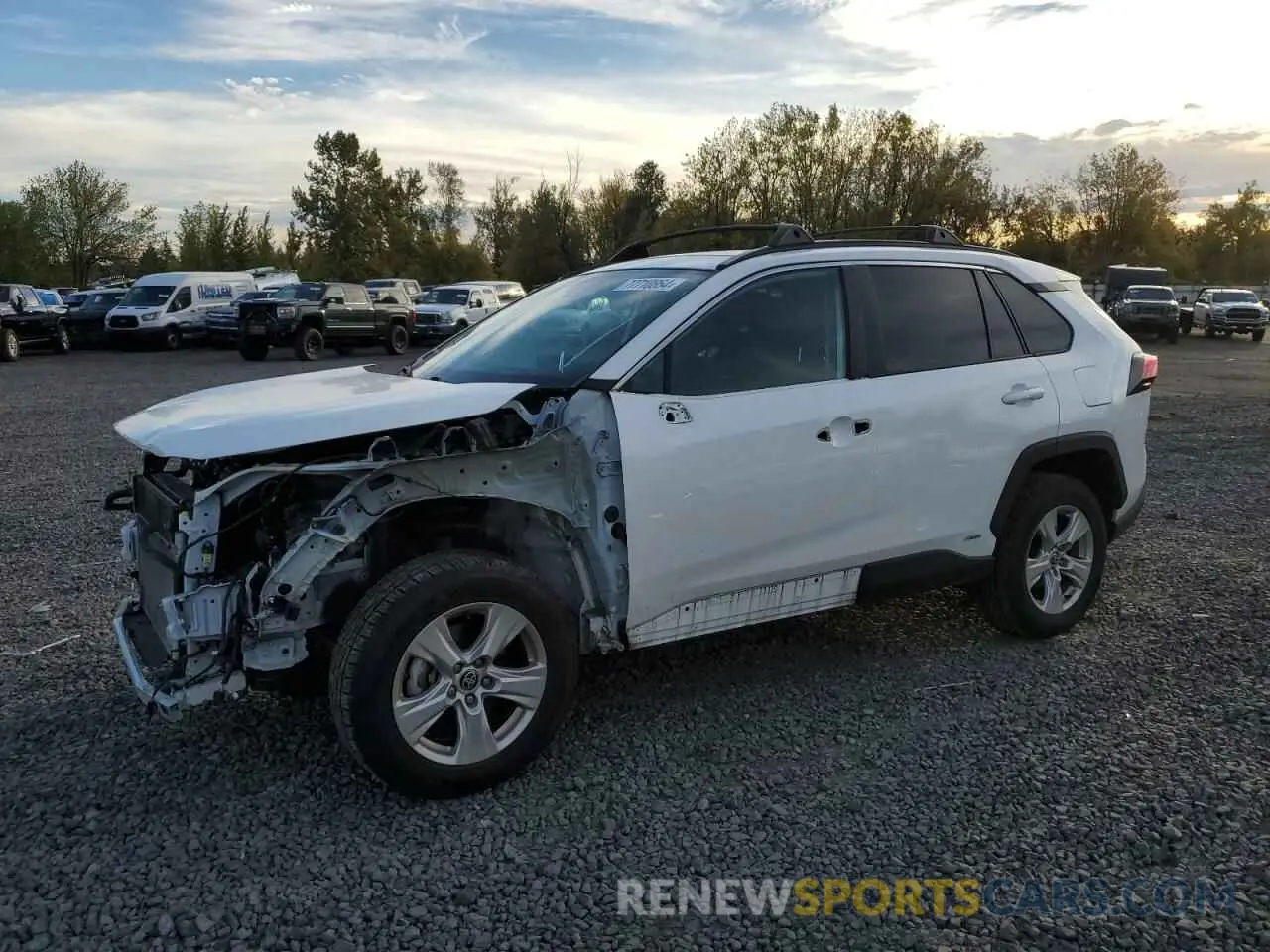 1 fotografías del automóvil dañado 4T3RWRFV6MU047483 TOYOTA RAV4 2021