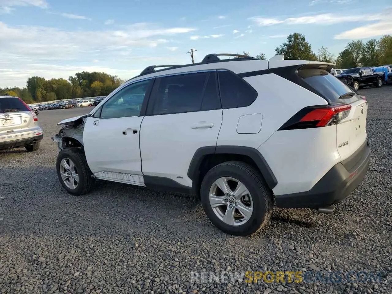2 fotografías del automóvil dañado 4T3RWRFV6MU047483 TOYOTA RAV4 2021
