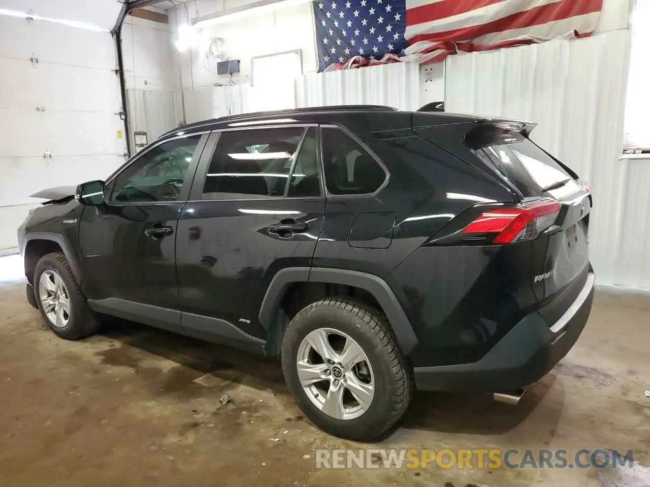 2 fotografías del automóvil dañado 4T3RWRFV8MU031060 TOYOTA RAV4 2021