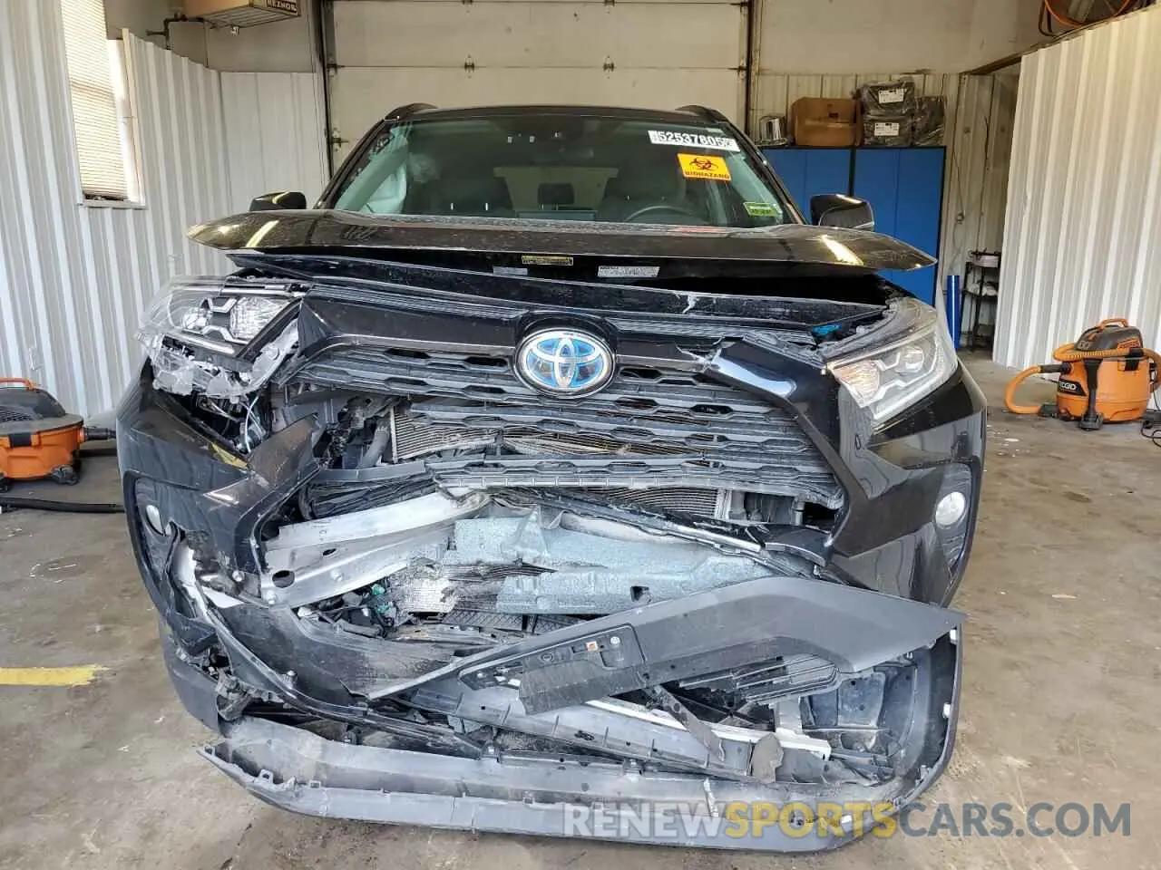5 fotografías del automóvil dañado 4T3RWRFV8MU031060 TOYOTA RAV4 2021